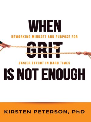 cover image of When GRIT is Not Enough